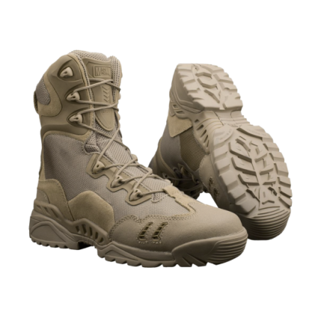 Sand-colored Military Boots